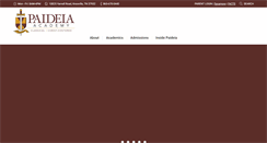 Desktop Screenshot of paideiaknoxville.org